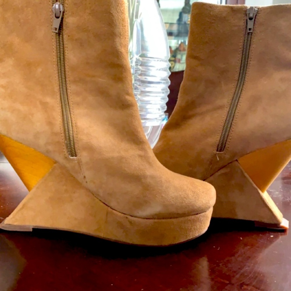 Leather wedges heel/boot Jeffery Campbell